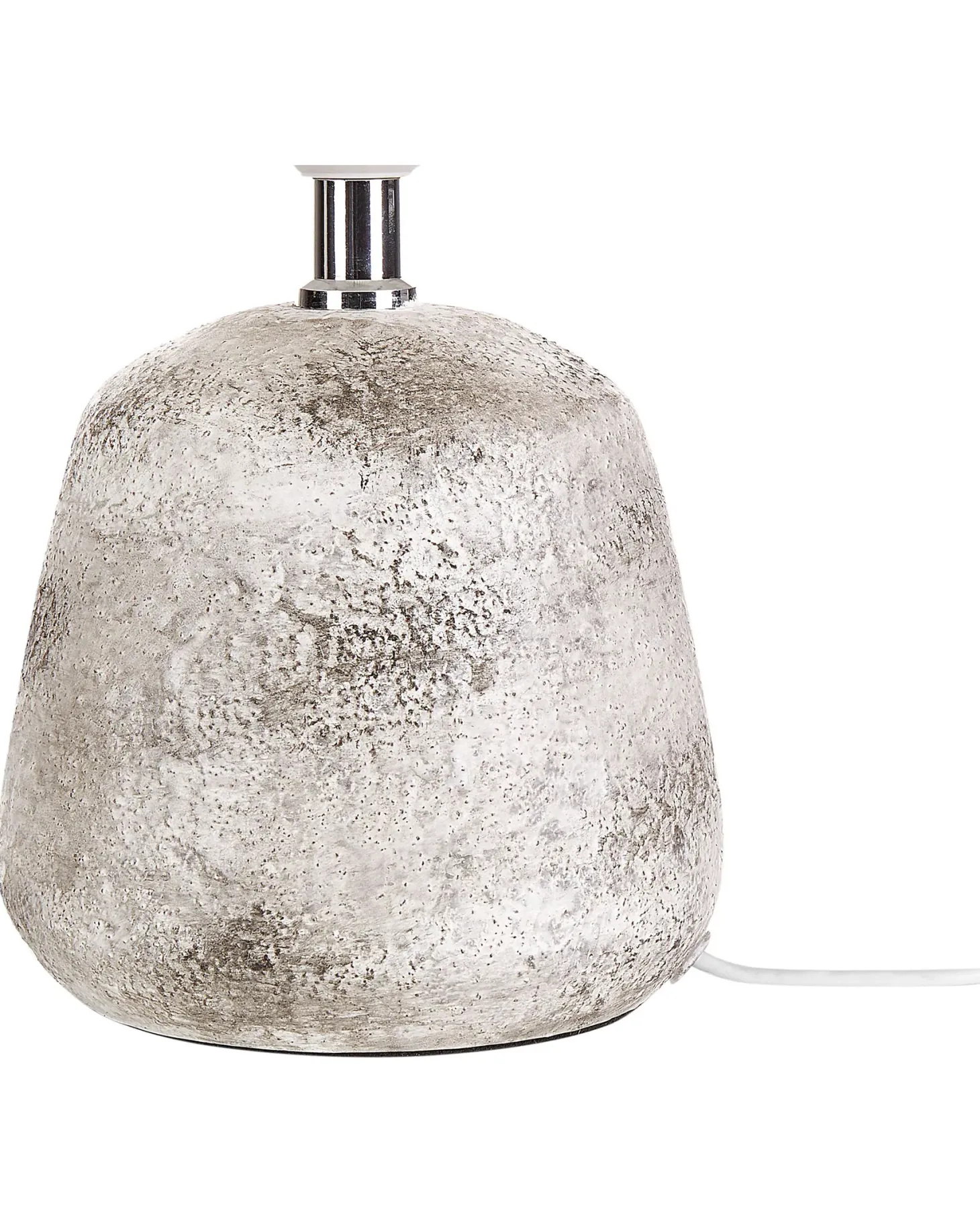 Zestaw 2 lamp stołowych ZEYI Ceramika Biały