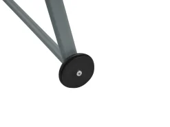 Zestaw 2 leżaków ogrodowych SORONI Rozkładany Metal Czarny