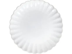 Zestaw 4 małych talerzy NETTLE Kamionka Biały