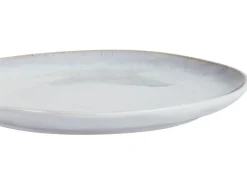 Zestaw 8 małych talerzy SESAME Kamionka Jasnoszary