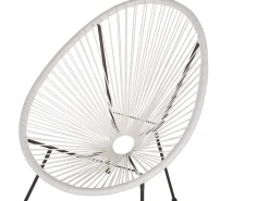 Zestaw mebli balkonowych ACAPULCO II Technorattan Biały