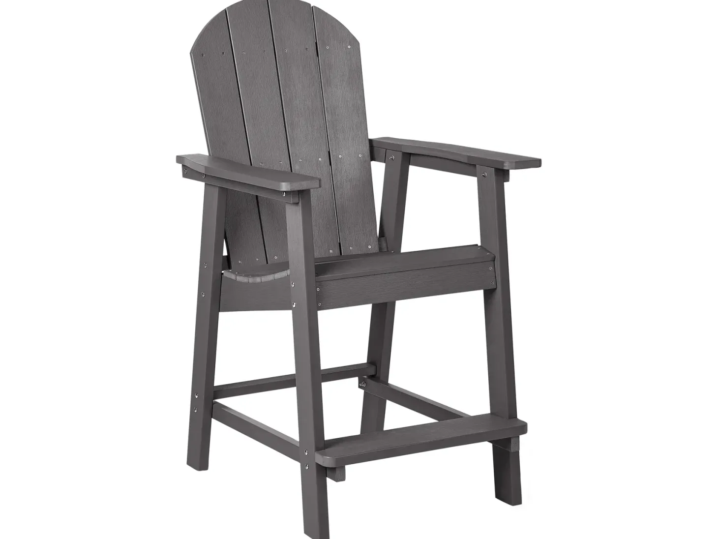 Zestaw mebli balkonowych ADIRONDACK Ciemnoszary