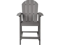 Zestaw mebli balkonowych ADIRONDACK Ciemnoszary
