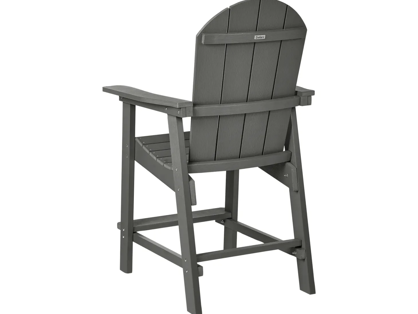 Zestaw mebli balkonowych ADIRONDACK Ciemnoszary