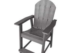 Zestaw mebli balkonowych ADIRONDACK Ciemnoszary