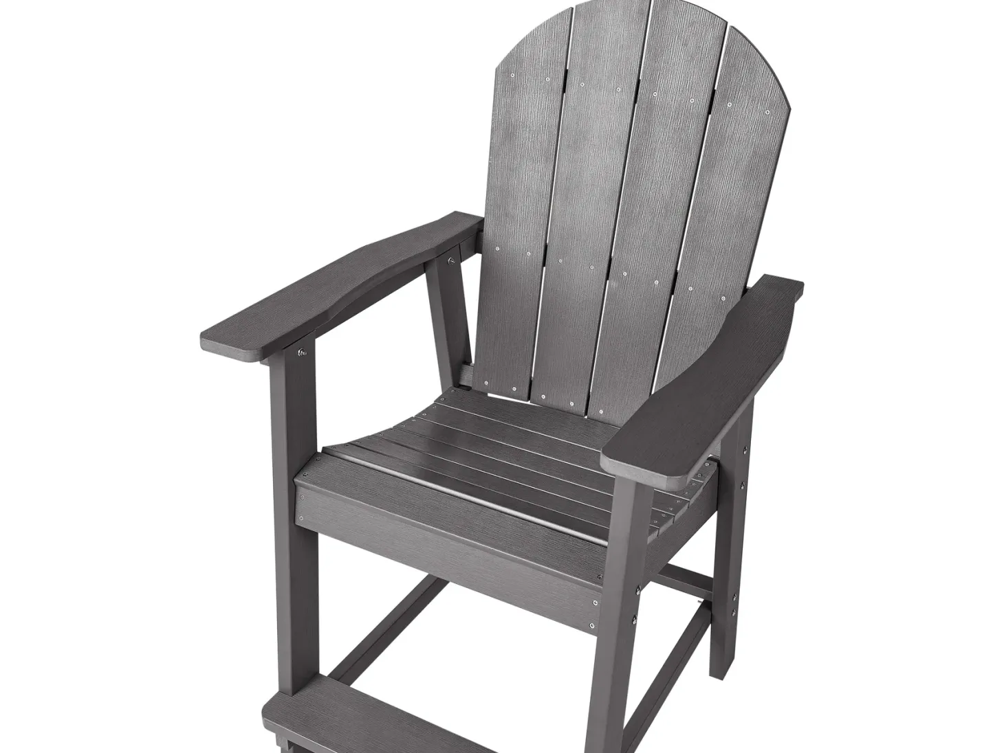 Zestaw mebli balkonowych ADIRONDACK Ciemnoszary