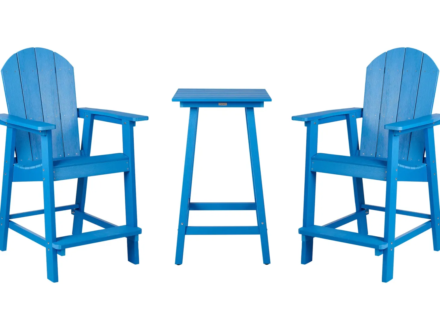 Zestaw mebli balkonowych ADIRONDACK Niebieski