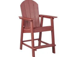 Zestaw mebli balkonowych ADIRONDACK Czerwony