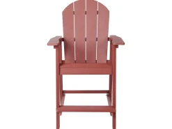 Zestaw mebli balkonowych ADIRONDACK Czerwony