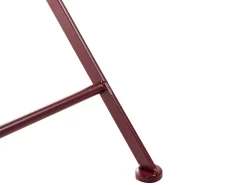 Zestaw mebli balkonowych ALBINIA Metal Burgundowy
