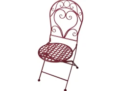 Zestaw mebli balkonowych ALBINIA Metal Burgundowy
