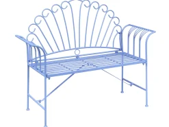 Zestaw mebli balkonowych CAVINIA Metal Błękitny