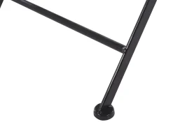 Zestaw mebli balkonowych Składane CARIATI Metal Czarny