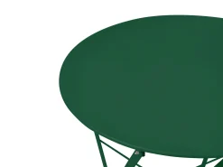 Zestaw mebli balkonowych Składane FIORI Metal Ciemnozielony