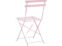 Zestaw mebli balkonowych Składane FIORI Metal Pastelowy róż