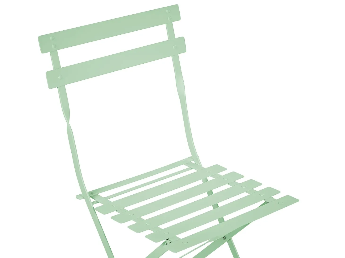 Zestaw mebli balkonowych Składane FIORI Metal Miętowy