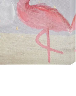 Zestaw 3 obrazów na płótnie TIMIA Motyw zwierzęcy 30 x 30 cm Szary