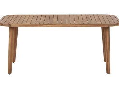 Zestaw ogrodowy dla 4 osób PARAGGI Ciemnobrązowy Certyfikowane drewno akacjowe