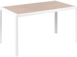 Zestaw ogrodowy dla 4 osób VISSO Szary/ biały
