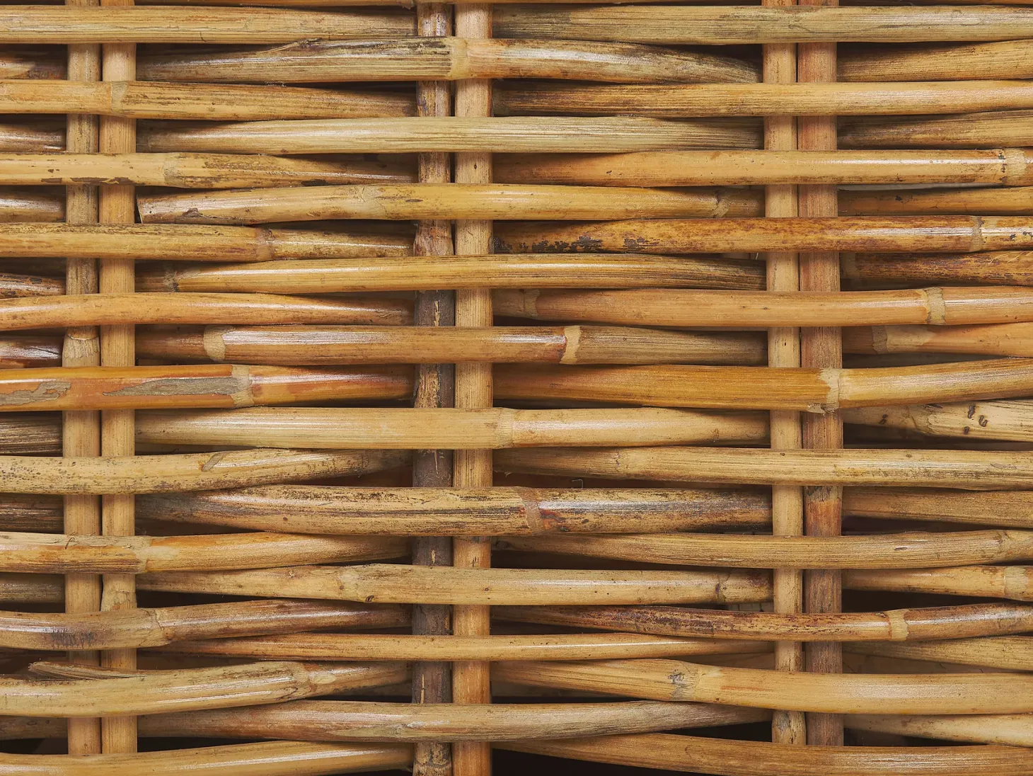 Zestaw ogrodowy ze stolikiem dla 4 osób VARALLO Lewostronny Naturalny Rattan Modułowy
