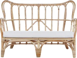 Zestaw ogrodowy ze stolikiem dla 4 osób BRINDISI Naturalny Rattan