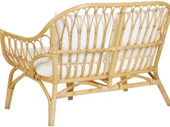 Zestaw ogrodowy ze stolikiem dla 4 osób SIBARI Naturalny Rattan