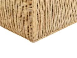 Zestaw ogrodowy ze stolikiem dla 5 osób LIVADEIA Naturalny Rattan