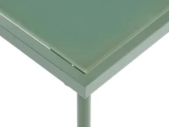 Zestaw ogrodowy ze stolikiem dla 2 osób MOLVENO Beżowy/ zielony Metal