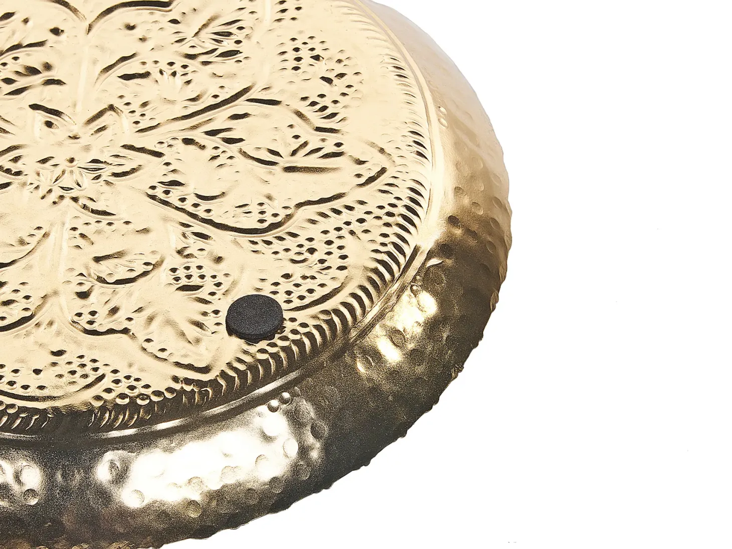 Zestaw 2 pater dekoracyjnych SADANE Metal Złoty