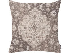 Zestaw 2 poduszek dekoracyjnych MIMISAL Bawełna 45 x 45 cm Brązowy Wzór orientalny