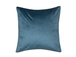 Zestaw 2 poduszek dekoracyjnych GARDENIA Welur 45 x 45 cm Niebieski Wzór abstrakcyjny