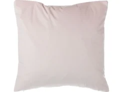 Zestaw 2 poduszek dekoracyjnych FREESIA Welur 45 x 45 cm Różowy Wzór roślinny