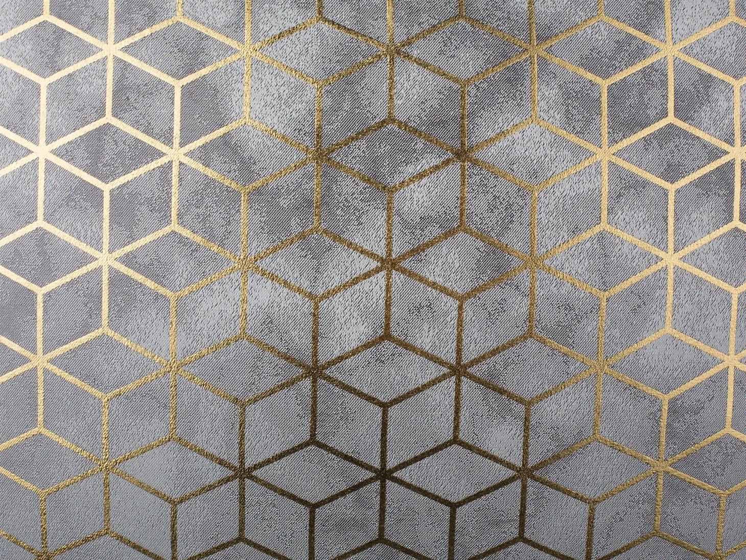 Zestaw 2 poduszek dekoracyjnych YARINA 45 x 45 cm Szary Wzór geometryczny