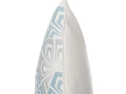 Zestaw 2 poduszek dekoracyjnych PRIMROSE 45 x 45 cm Błękitny Ikat