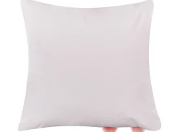Zestaw 2 poduszek dekoracyjnych PHLOX Bawełna 45 x 45 cm Biały
