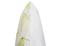 Zestaw 2 poduszek dekoracyjnych PEPEROMIA Bawełna 45 x 45 cm Biały Wzór roślinny