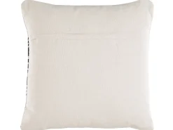 Zestaw 2 poduszek dekoracyjnych KOTURE Bawełna 45 x 45 cm Czarny/ biały Wzór geometryczny