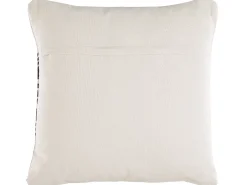 Zestaw 2 poduszek dekoracyjnych CARDAK Bawełna 45 x 45 cm Czarny/ biały Wzór geometryczny