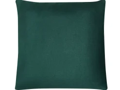 Zestaw 2 poduszek dekoracyjnych CEROPEGIA Welur 45 x 45 cm Szmaragdowy Wzór geometryczny