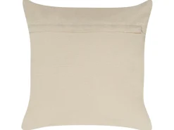 Zestaw 2 poduszek dekoracyjnych OUJDA Bawełna 50 x 50 cm Srebrny Wzór geometryczny