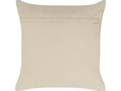 Zestaw 2 poduszek dekoracyjnych OUJDA Bawełna 50 x 50 cm Różowe złoto Wzór geometryczny