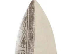 Zestaw 2 poduszek dekoracyjnych OUJDA Bawełna 50 x 50 cm Różowe złoto Wzór geometryczny