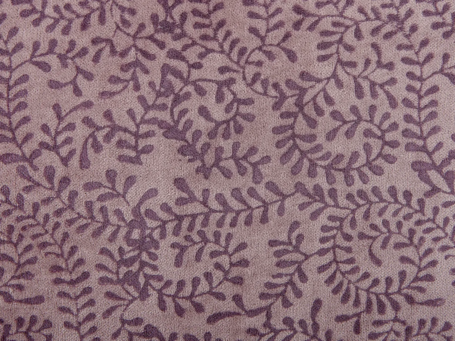 Zestaw 2 poduszek dekoracyjnych KALMIA Welur 45 x 45 cm Różowy Wzór kwiatowy