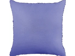 Zestaw 2 poduszek dekoracyjnych RHOEO Bawełna 45 x 45 cm Fioletowy