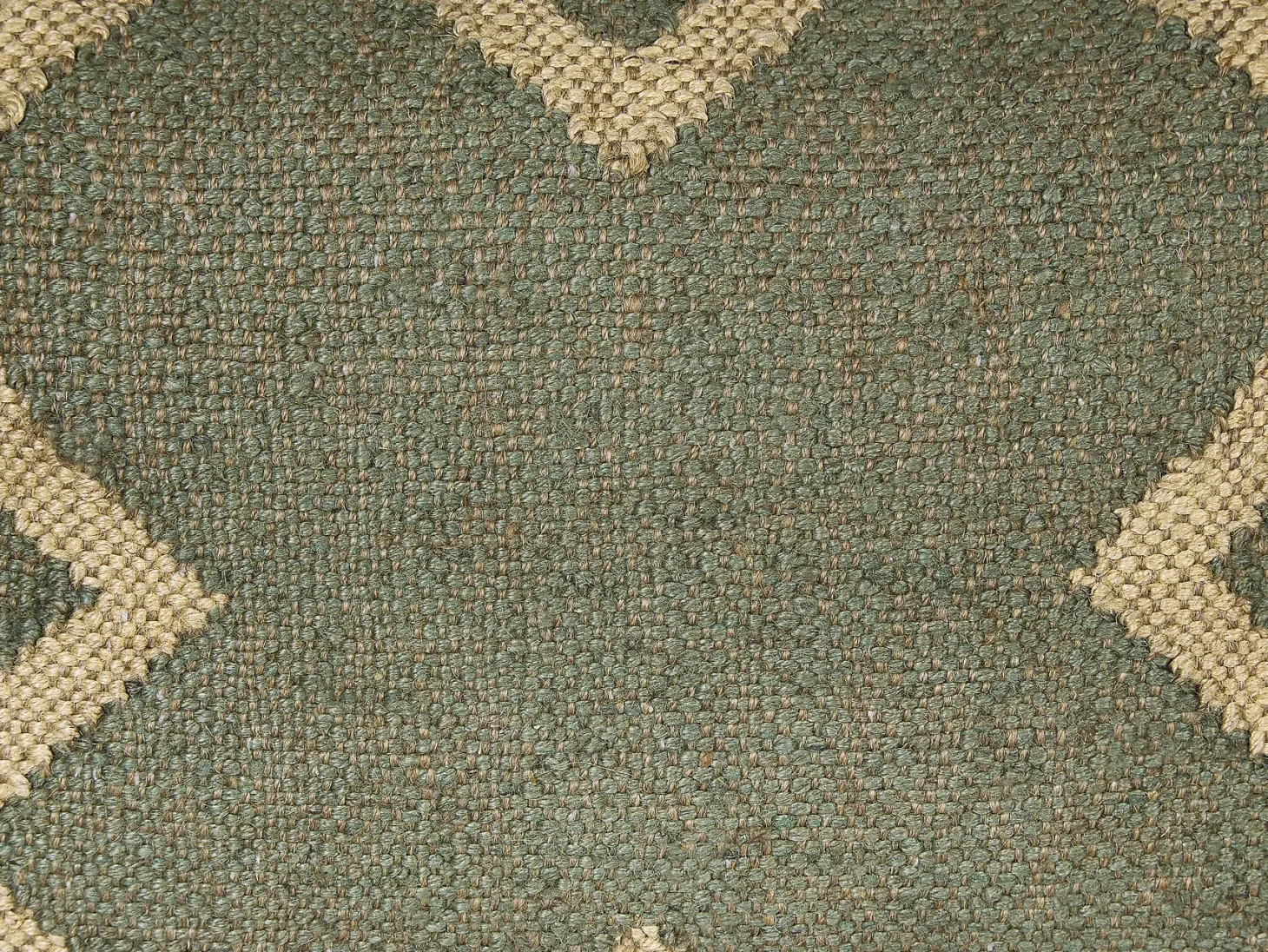 Zestaw 2 poduszek dekoracyjnych GOPI Juta 30 x 50 cm Zielony Wzór orientalny