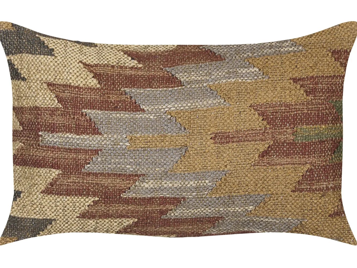 Zestaw 2 poduszek dekoracyjnych DEEPOR Juta 30 x 50 cm Kolorowy Wzór orientalny