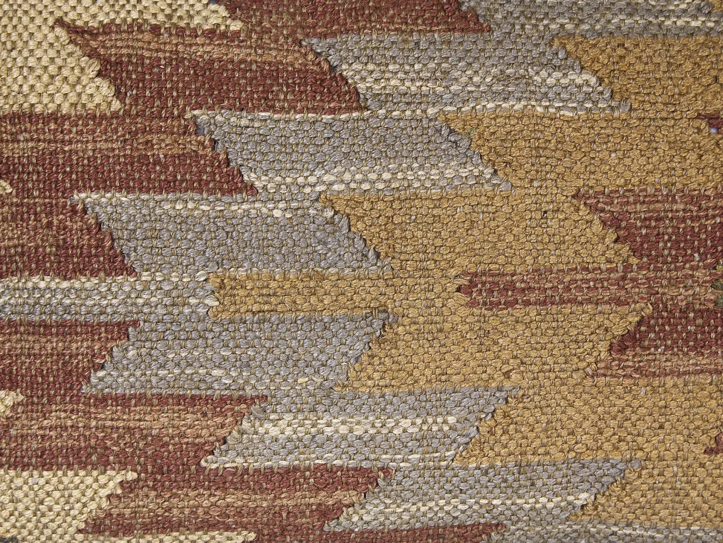 Zestaw 2 poduszek dekoracyjnych DEEPOR Juta 30 x 50 cm Kolorowy Wzór orientalny