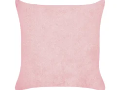 Zestaw 2 poduszek dekoracyjnych MILLET Sztruks 43 x 43 cm Różowy Wzór geometryczny
