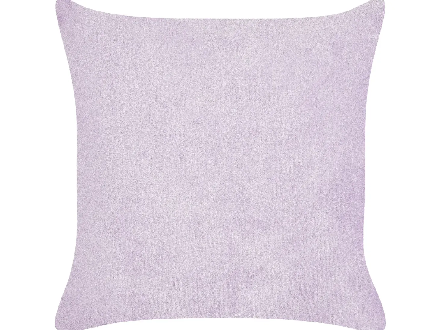 Zestaw 2 poduszek dekoracyjnych MILLET Sztruks 43 x 43 cm Fioletowy Wzór geometryczny