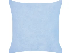 Zestaw 2 poduszek dekoracyjnych MILLET Sztruks 43 x 43 cm Niebieski Wzór geometryczny
